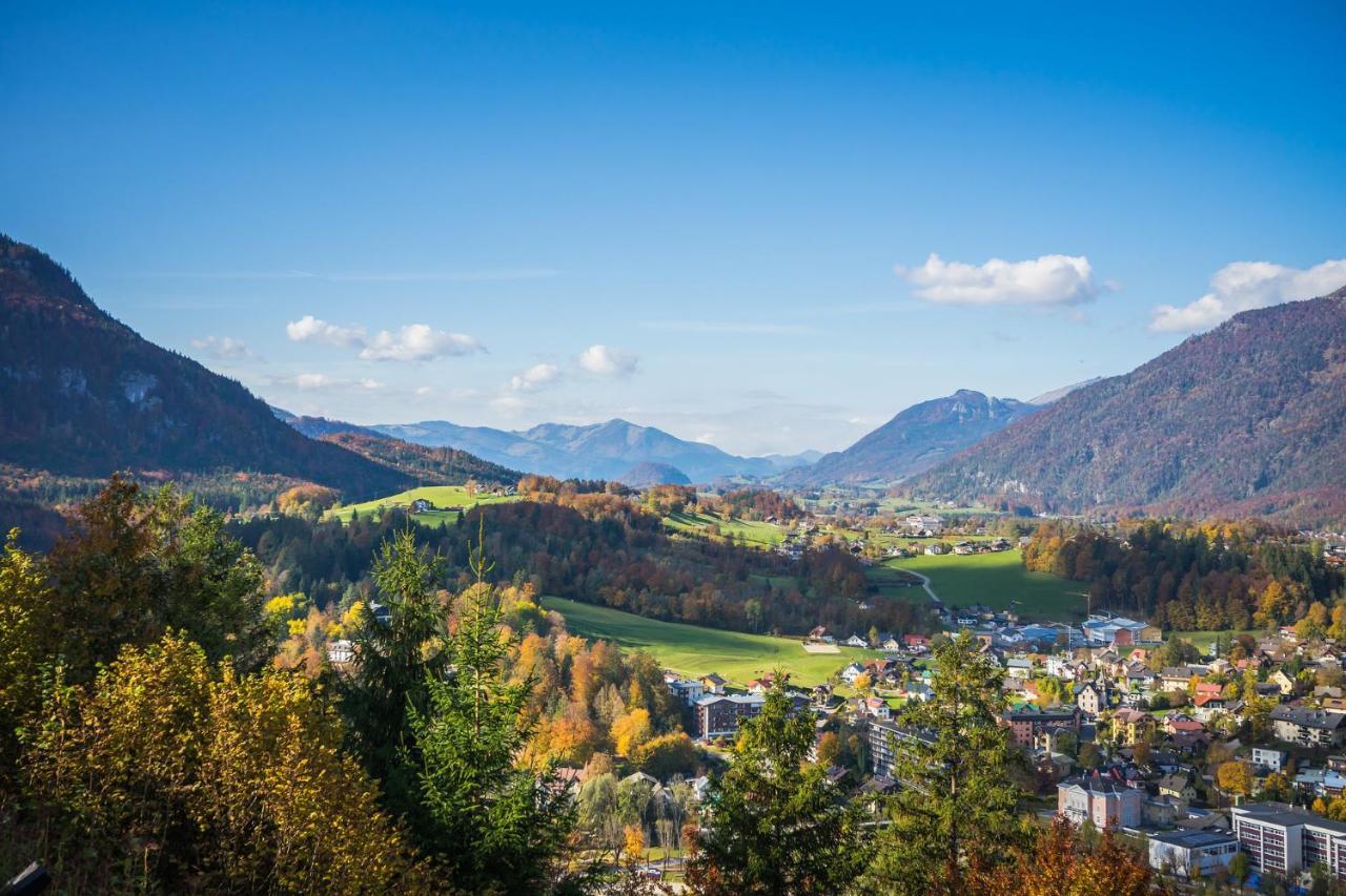 Ferienwohnung Bergsonne Mit Sonnenbalkon Und Tiefgaragen Parkplatz Bad Ischl Extérieur photo